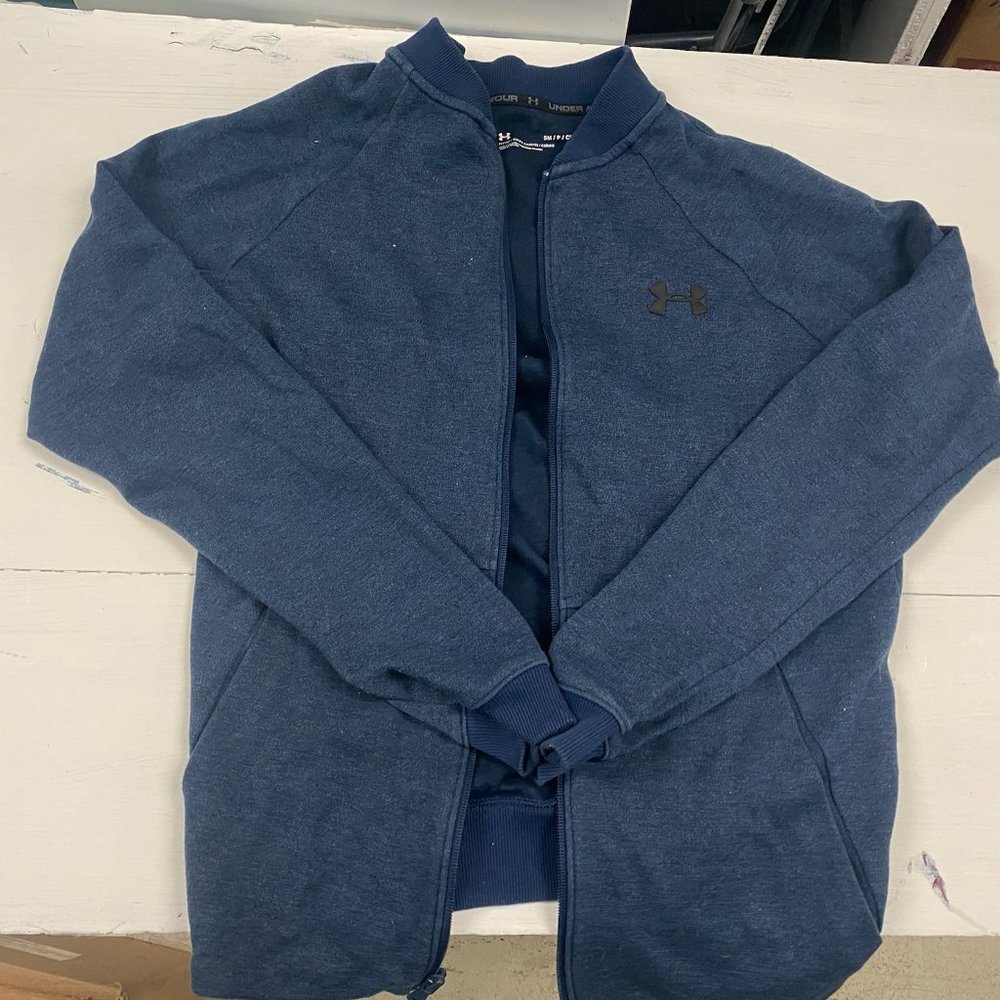 Under Armour Men's UA Double Knit Bomber Jacket - Small